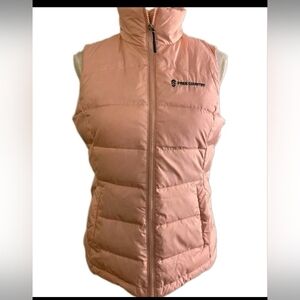 Free Country Women's Light Pink Quilted Vest Size Small